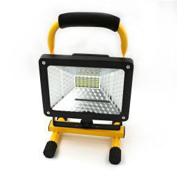 100W Hordozható 36 Led reflektor akkumulátoros fehér / színes Led BIG - W805