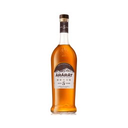 Ararat 5 Stars 5 years brandy 0,7L 40%