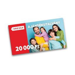 Dressa Ajándékutalvány - 20000 Ft