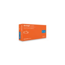 Mercator dermagel® latexre mártott orvosi púdermentes latex kesztyű - Fehér - XS