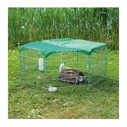 Trixie 6253 Outdoor Run with Protective Net - fém kisállatkifutó 6db/63x58cm
