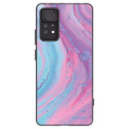 Fekete szilikon tok az alábbi mobiltelefonokra Xiaomi Redmi Note 11 Pro 5G - Pink liquid