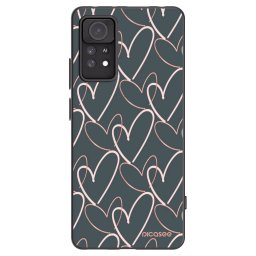 Fekete szilikon tok az alábbi mobiltelefonokra Xiaomi Redmi Note 11 Pro 5G - Lots of love