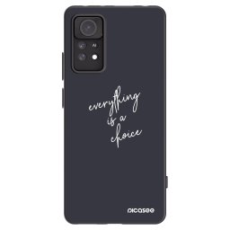 Fekete szilikon tok az alábbi mobiltelefonokra Xiaomi Redmi Note 11 Pro 5G - Everything is a choice