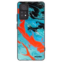 Fekete szilikon tok az alábbi mobiltelefonokra Xiaomi Redmi Note 11 Pro 5G - Blue Magma