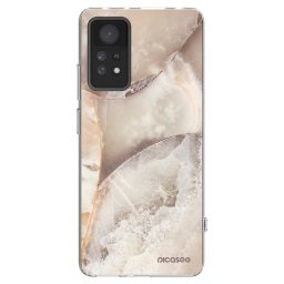 Átlátszó szilikon tok az alábbi mobiltelefonokra Xiaomi Redmi Note 11 Pro 5G - Cream marble