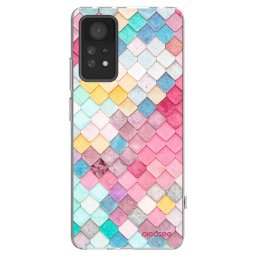 Átlátszó szilikon tok az alábbi mobiltelefonokra Xiaomi Redmi Note 11 Pro 5G - Colorful roof