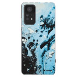 Átlátszó szilikon tok az alábbi mobiltelefonokra Xiaomi Redmi Note 11 Pro 5G - Organic blue