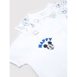 OVS 2 db-os gyermek body szett DISNEY 1435548 Fehér Regular Fit