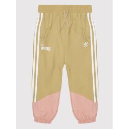 adidas Melegítő alsó Woven HC4541 Bézs Loose Fit