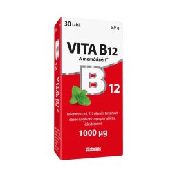 Vitabalans Vita B12 1000 mcg szopogató tabletta 30x
