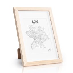 Casa Chic Edinburgh, képkeret, téglalap alakú, A4-es fényképek 28,8 x 20 cm, keret, valódi fa (CL-A4-UNP)