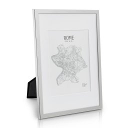 Casa Chic Berwick, képkeret, téglalap alakú, DIN A4 fényképek, paszpartu, üveg (EL-A4-SLV)