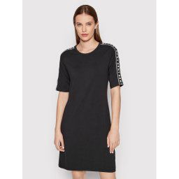 DKNY Hétköznapi ruha DD2AN703 Fekete Regular Fit