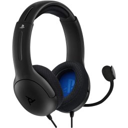 Gamer headset PDP LVL 40 PS5/PS4/PC Fekete