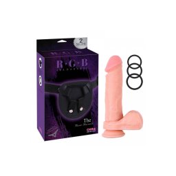 RGB Kyle Korver Strap-On - dildó, 22 cm