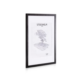 Casa Chic Kenton, képkeret, téglalap alakú, fényképek 70 x 50 cm, paszpartu, plexi (CL-50X70-BLK)