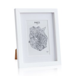 Casa Chic Everton, képkeret, téglalap alakú, fényképek 24,8 x 19,3 cm, paszpartu, üveg (CL-10X8-WHT)