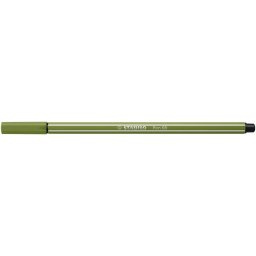 STABILO Filctoll, 1 mm, STABILO "Pen 68", mohazöld