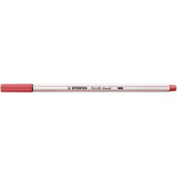 STABILO Ecsetirón, STABILO "Pen 68 brush", rozsdavörös