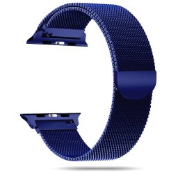 Tech-Protect Milaneseband milánói szíj Apple Watch 42/44/45mm (kék)