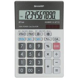 Számológép, asztali, 10 számjegy, SHARP \EL-M711G\