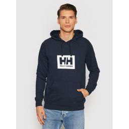 Helly Hansen Pulóver Hh Box 53289 Sötétkék Regular Fit