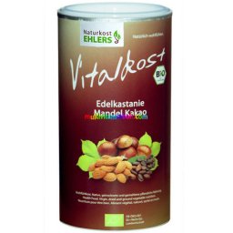 Kakaó, gesztenye, mandula, amaránt, quinoa őrlemény 375 g - Ehlers Vitalkost