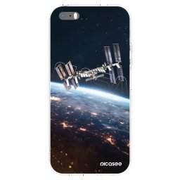Átlátszó szilikon tok az alábbi mobiltelefonokra Apple iPhone 5/5S/SE - Station