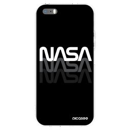 Átlátszó szilikon tok az alábbi mobiltelefonokra Apple iPhone 5/5S/SE - NASA Triple