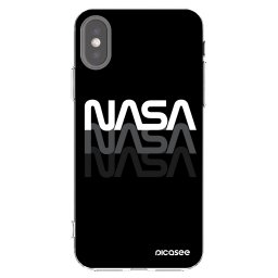 Átlátszó szilikon tok az alábbi mobiltelefonokra Apple iPhone X/XS - NASA Triple