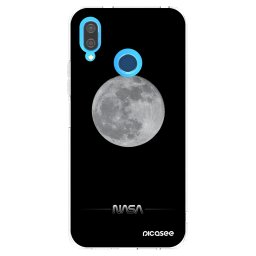 Átlátszó szilikon tok az alábbi mobiltelefonokra Huawei P20 Lite - Moon Minimal