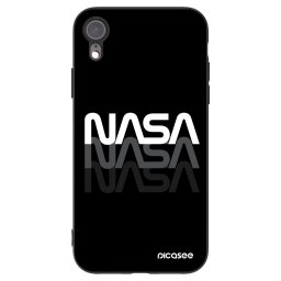 Fekete szilikon tok az alábbi mobiltelefonokra Apple iPhone XR - NASA Triple