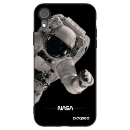 Fekete szilikon tok az alábbi mobiltelefonokra Apple iPhone XR - Astronaut Big