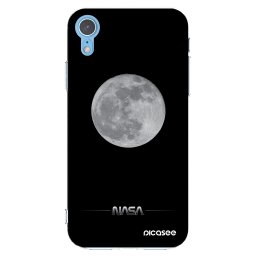 Átlátszó szilikon tok az alábbi mobiltelefonokra Apple iPhone XR - Moon Minimal