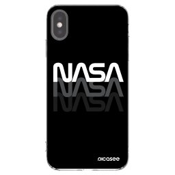 Átlátszó szilikon tok az alábbi mobiltelefonokra Apple iPhone XS Max - NASA Triple