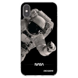 Átlátszó szilikon tok az alábbi mobiltelefonokra Apple iPhone XS Max - Astronaut Big