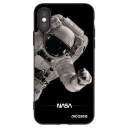 Fekete szilikon tok az alábbi mobiltelefonokra Apple iPhone X/XS - Astronaut Big