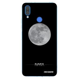 Átlátszó szilikon tok az alábbi mobiltelefonokra Huawei Nova 3 - Moon Minimal