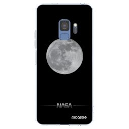 Átlátszó szilikon tok az alábbi mobiltelefonokra Samsung Galaxy S9 G960F - Moon Minimal