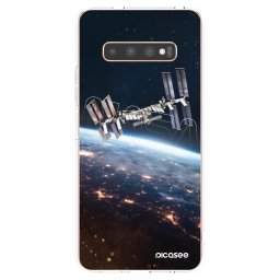 Átlátszó szilikon tok az alábbi mobiltelefonokra Samsung Galaxy S10 Plus G975 - Station