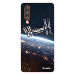 Átlátszó szilikon tok az alábbi mobiltelefonokra Huawei P30 - Station