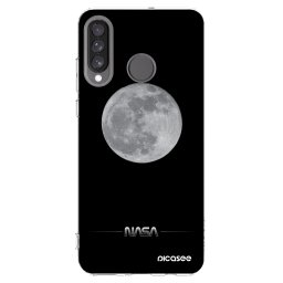 Átlátszó szilikon tok az alábbi mobiltelefonokra Huawei P30 Lite - Moon Minimal
