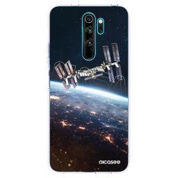 Átlátszó szilikon tok az alábbi mobiltelefonokra Xiaomi Redmi Note 8 Pro - Station