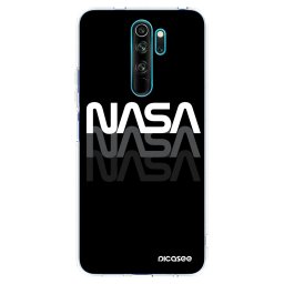 Átlátszó szilikon tok az alábbi mobiltelefonokra Xiaomi Redmi Note 8 Pro - NASA Triple