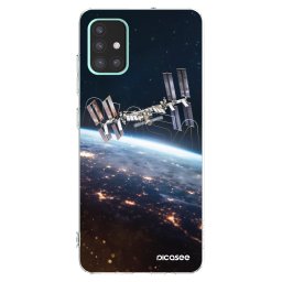 Átlátszó szilikon tok az alábbi mobiltelefonokra Samsung Galaxy A51 A515F - Station