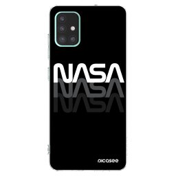 Átlátszó szilikon tok az alábbi mobiltelefonokra Samsung Galaxy A51 A515F - NASA Triple