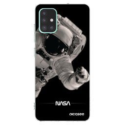 Átlátszó szilikon tok az alábbi mobiltelefonokra Samsung Galaxy A51 A515F - Astronaut Big