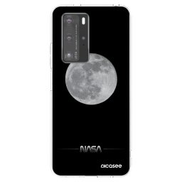 Átlátszó szilikon tok az alábbi mobiltelefonokra Huawei P40 Pro - Moon Minimal
