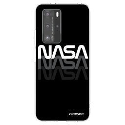 Átlátszó szilikon tok az alábbi mobiltelefonokra Huawei P40 Pro - NASA Triple